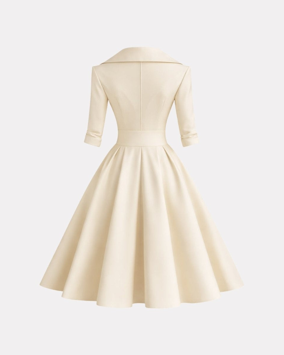 dress on a white background