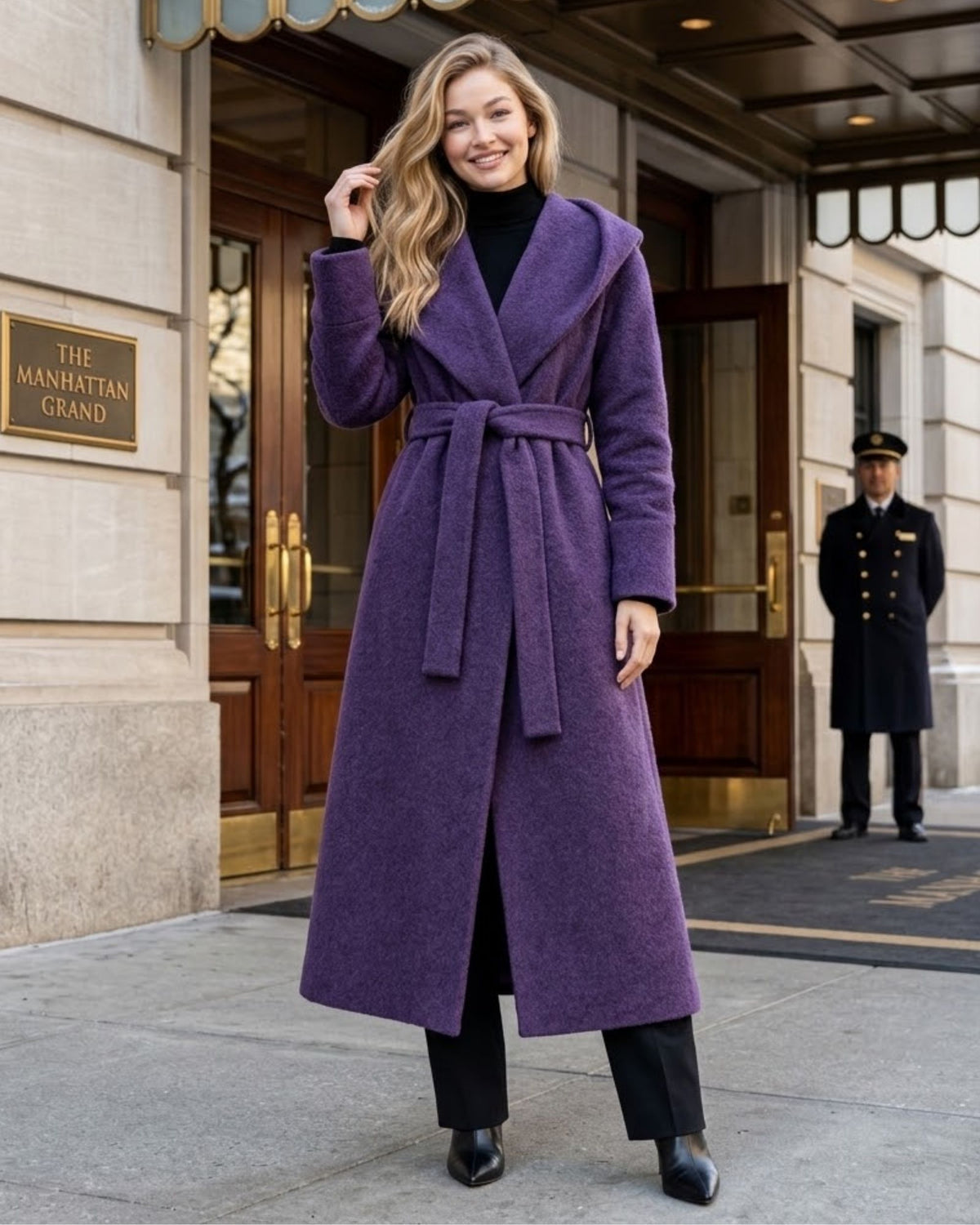 Mauve Coat