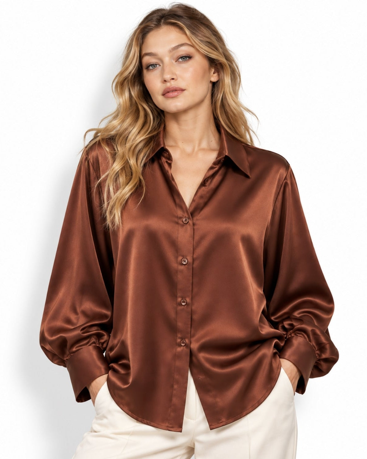 Abrielle Oversized Blouse